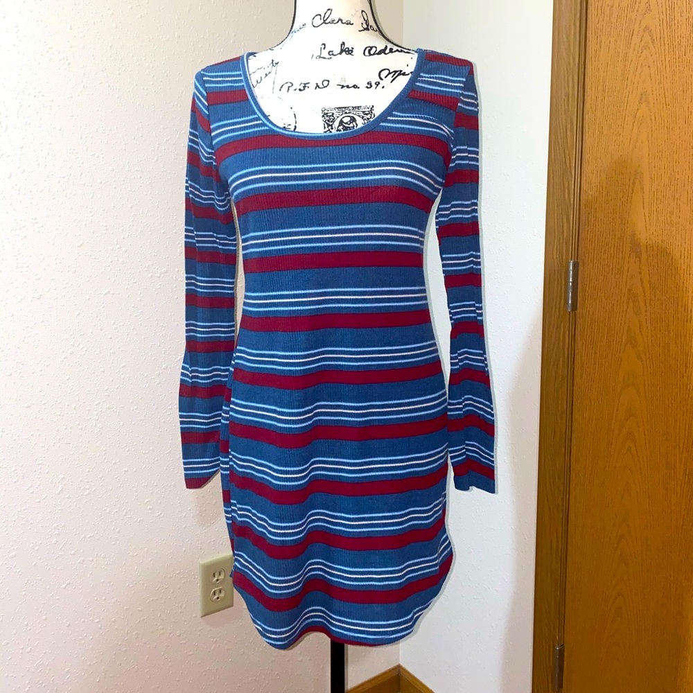 HOT KISS Soft Tee Style Bodycon Long Sleeve L #67